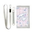 thumbnail image 1 of JIALIOU Nylon Trifold Card Wallet with ID Window Zipper Pocket for Men Women Teen Cinnamoroll Flying in Sky, 1 of 7