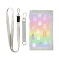 thumbnail image 1 of JIALIOU Nylon Trifold Card Wallet with ID Window Zipper Pocket for Men Women Teen Rabbits Cats Tigers Dogs, 1 of 7