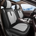 thumbnail image 1 of JIAMAOXIN Car 5-Seat Covers Front & Rear Full Set Faux Leather Universal SUV Sedan Seat Cushion Protector Waterproof, 1 of 5