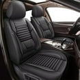thumbnail image 1 of JIAMAOXIN Car Seat Cover Fit for Mazda CX-5 2013-2024 Black 5-Seat Faux Leather Full Set Waterproof, 1 of 5
