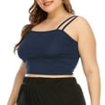 thumbnail image 1 of Xihbxyly Womens Tops Large Solid Color Sleeveless Suspender Top Shirt Tops Casual T-Shirts, Women Summer Tops, 1 of 5