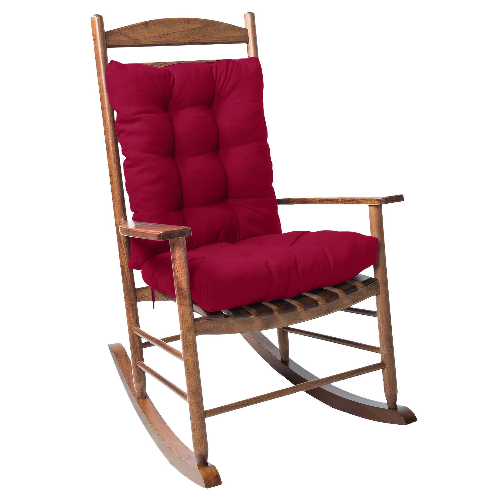 JIAN YA NA 2 Piece Set Non-Slip Rocking Chair Cushions with Thick ...