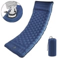 thumbnail image 1 of JIAN YA NA Camping Sleeping Pad, Inflatable Camping Mat, Compact TPU Camping Mattress with Built-in Foot Pump (Navy Blue), 1 of 11