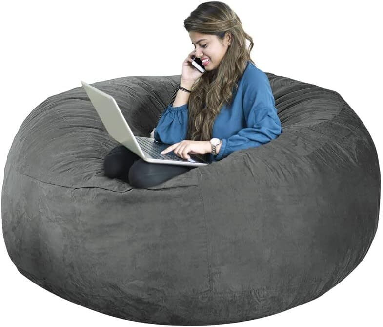 JIAN YA NA Large Bean Bag Chairs Adults Couch Lazy Lounger Sofa Toy