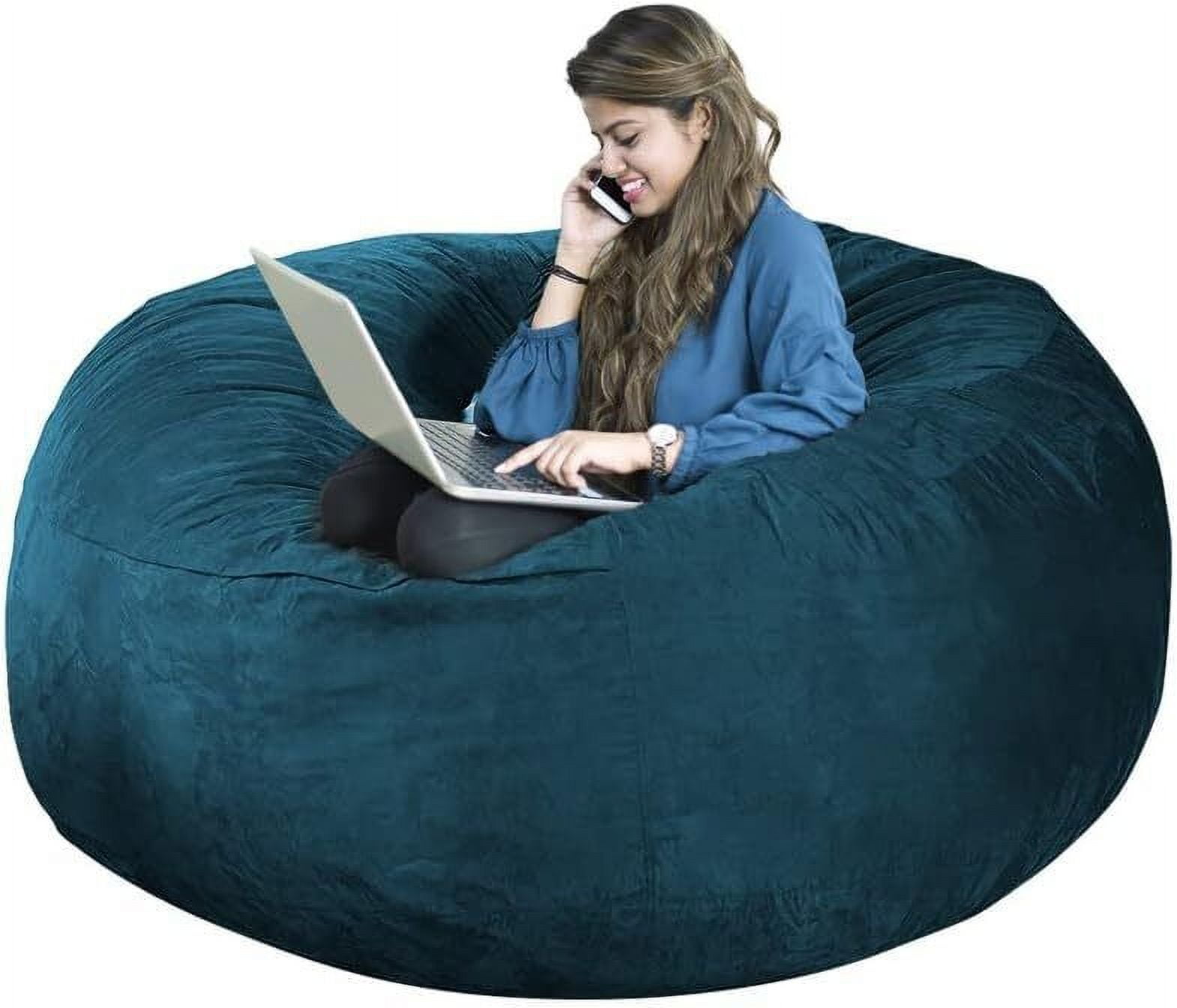 JIAN YA NA Large Bean Bag Chairs Adults Couch Lazy Lounger Sofa Toy