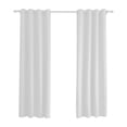 thumbnail image 1 of JIAN YA NA Outdoor Curtains for Patio Waterproof Grommet Curtain Panels,Set of 2,White,52 x 94 inch, 1 of 11