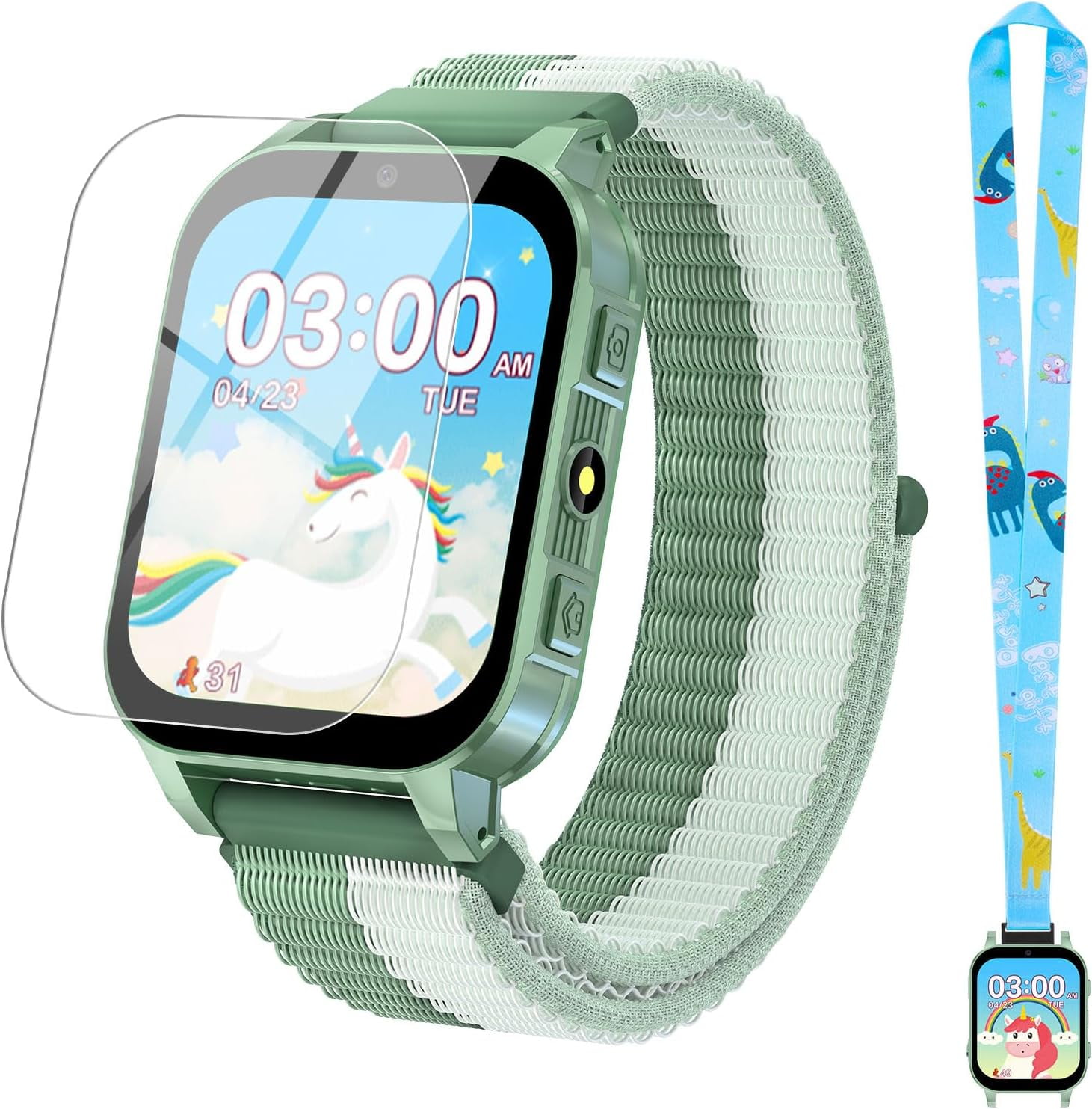 JIAN YA NA Girls Cartoon Digital Watch - Silicone Strap Quartz Wristwatch For Y 870107 - View #11