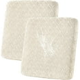thumbnail image 1 of JIAN YA NA Waterproof Couch Cushion Covers, Pack of 2 Stretch Sofa Seat Cushion Slipcovers, Jacquard Washable Furniture Protector for Pets (Beige), 1 of 7