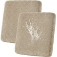 thumbnail image 1 of JIAN YA NA Waterproof Couch Cushion Covers, Pack of 2 Stretch Sofa Seat Cushion Slipcovers, Jacquard Washable Furniture Protector for Pets (Khaki), 1 of 7