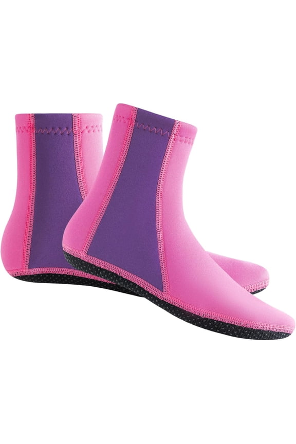 3mm Wetsuit Socks Camouflage Neoprene Socks Keep Warm Non-Slip Dive Booties for Women Men Swimming Diving Surfing Snorkeling