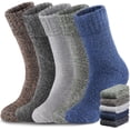 thumbnail image 1 of JIANFANG 5 Pack Women Thick Soft Warm Fuzzy Socks Winter Wool Fluffy Cozy Casual Home Sleep Socks with Gifts, 1 of 6