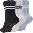 thumbnail image 1 of JIANFANG Pilates Socks with Grips for Women,Grippy Yoga Socks,Non Slip Ballet Barre Dance Gym Socks, 1 of 6