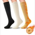 thumbnail image 1 of JIANFANG Thermal Warm Soft Cozy Fluffy Socks for Women, Extreme Cold Weather Thick Heated Socks, Plush Winter Gifts for Women, 1 of 7