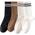 thumbnail image 1 of JIANFANG 5 Pack Women Thick Soft Warm Fuzzy Socks Winter Wool Fluffy Cozy Casual Home Sleep Socks with Gifts, 1 of 7