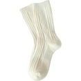 thumbnail image 1 of JIANFANG Wool Socks Female Winter Warm Sock Thicker Solid Sheep Wool Knitted Against Cold Snow Thermal Long, 1 of 9