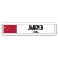 thumbnail image 1 of JIANGMEN CHINA Street Sign Asian Chinese flag city country road wall gift, 1 of 5