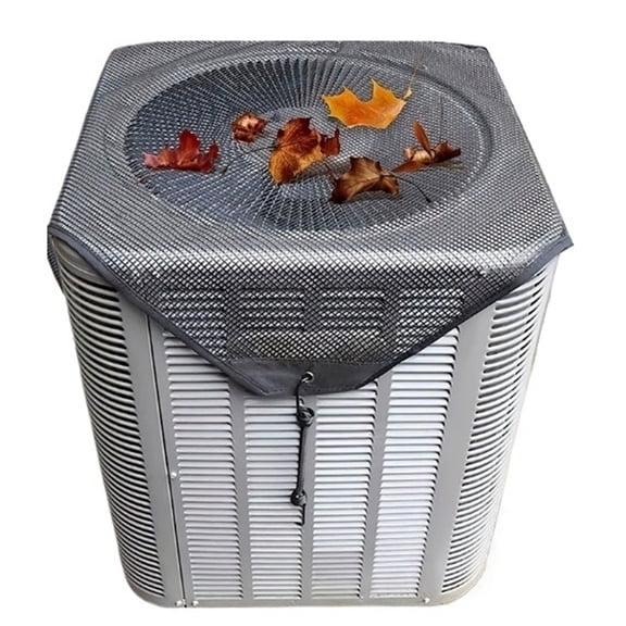 JIANGYI All Season Breathable Mesh Air Conditioner Cover, 26x26 Inches, With 4 Elastic Cords