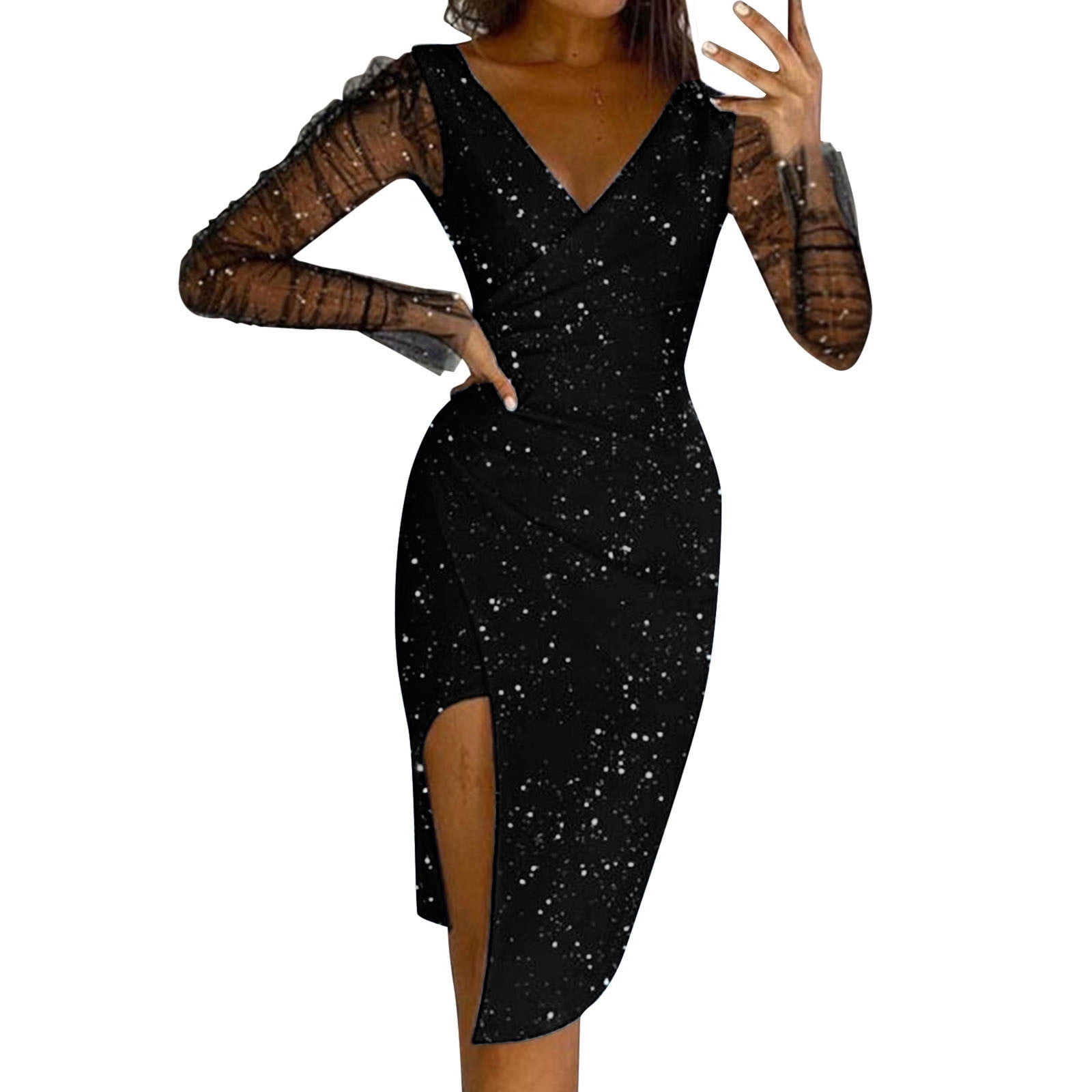sheer holiday dresses 10 Must-Have Holiday Party Dresses: Our Top Picks for 2024