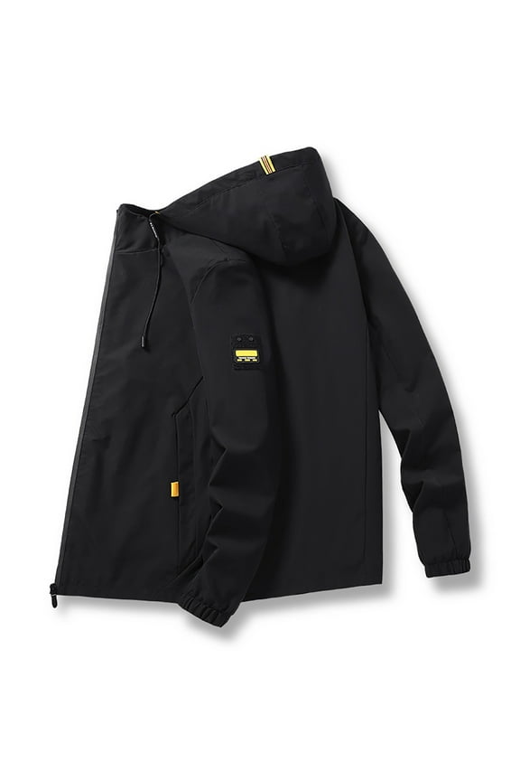 Mens Coats And Jackets Solid Color Down Liner Thicken Hooded Long Sleeve Cardigan Autumn Winter Outerwear Sportwear