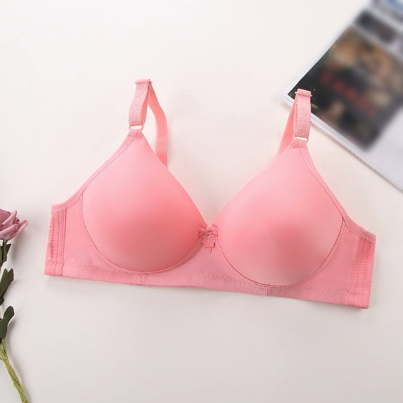 JIANJIA Womens Bras Froncé Doux Et Confortable Sans Armatures Soutien Gorge Push Up Pour Femme De Sport Soutien Gorge Sans Armatures Lingerie Nightwear