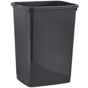JIANYI Large Kitchen Trash Can 13 Gallon, 52 Qt Waste Bin for Kitchen, Garage, Indoor and Outdoor Trash Can, Dark Grey