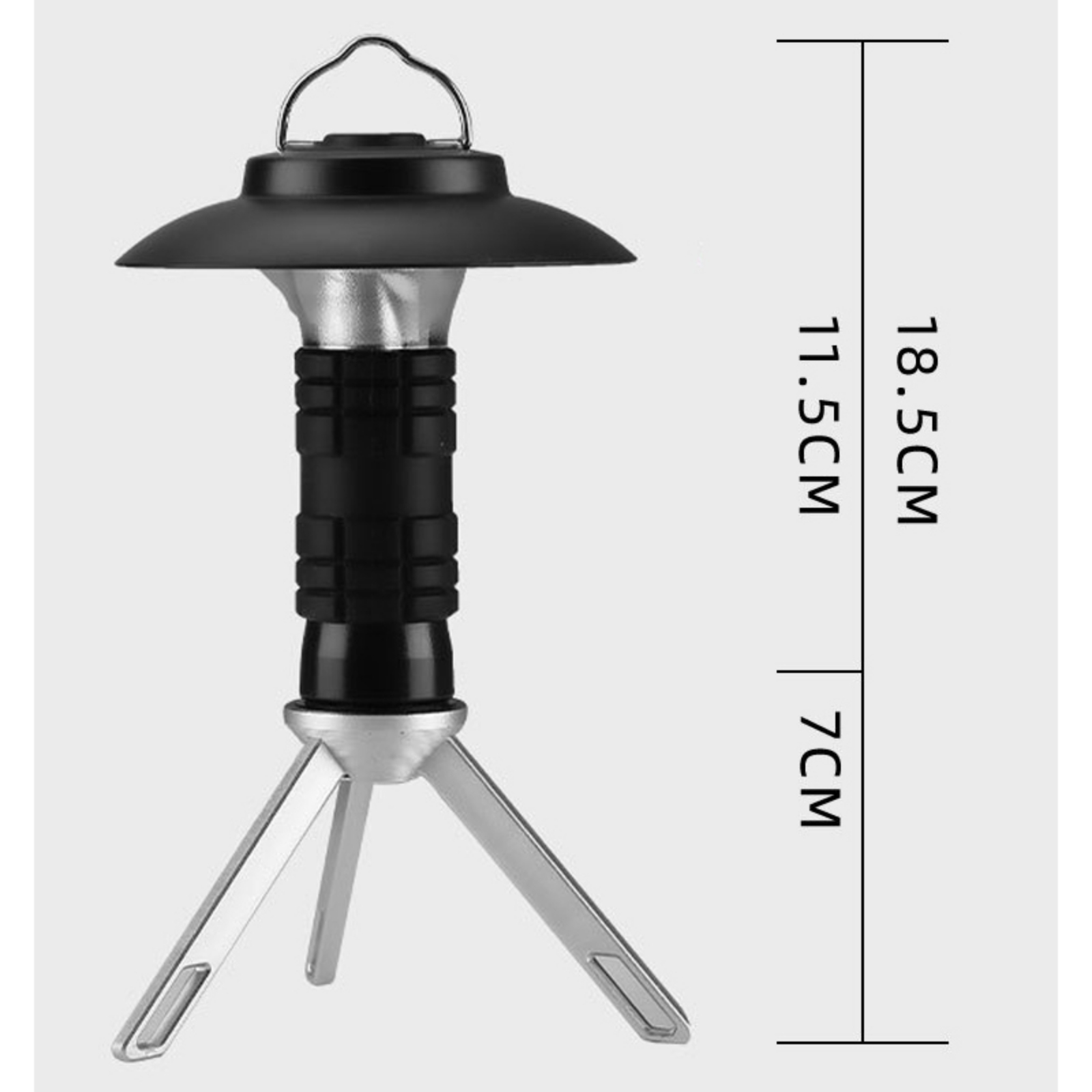 JIAOCHU 3 Lighting Modes Hanging Vintage Lamp 3 IN 1 Camping Lantern Rechargeable LED Camping Lantern Flashlight USB Rechargeable With Magnetic Outdoor Led