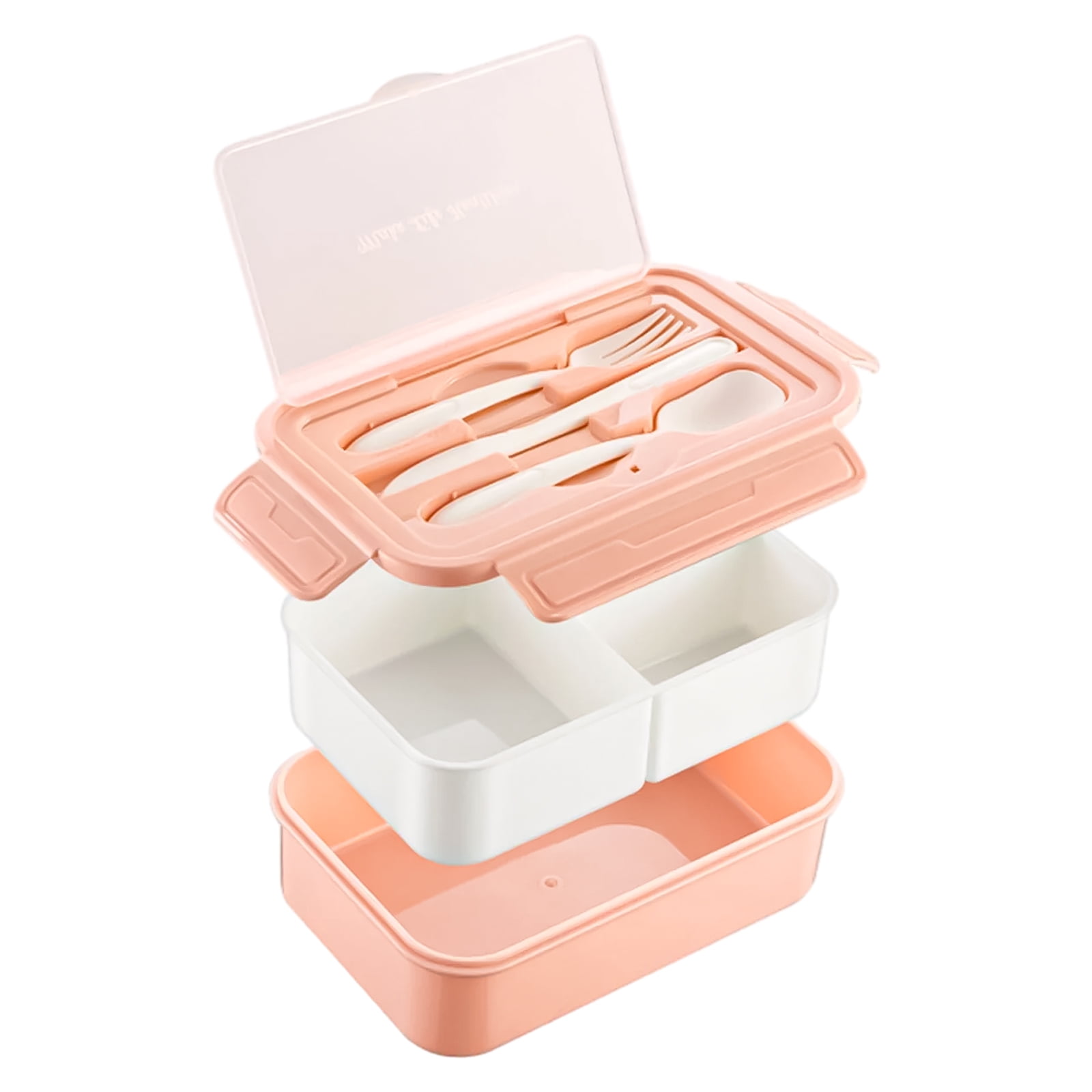 JIAOCHU Bento Box Adult Lunch Box,3 Stackable Bento Lunch Containers