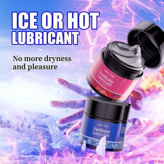 JIAOYUE hot lubricant, gentle warming and deep nourishing intimate moments more warm and smooth , personal lubricant for men, women and couples (red)