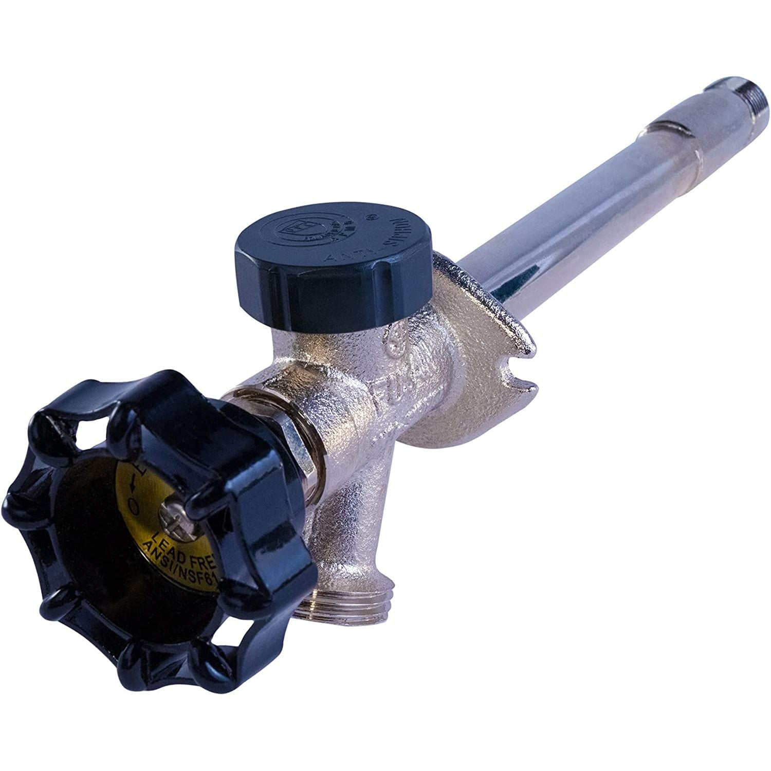 JIARUI 84343P AntiSiphon Sillcock Frost Free Outdoor Faucet with 1/2