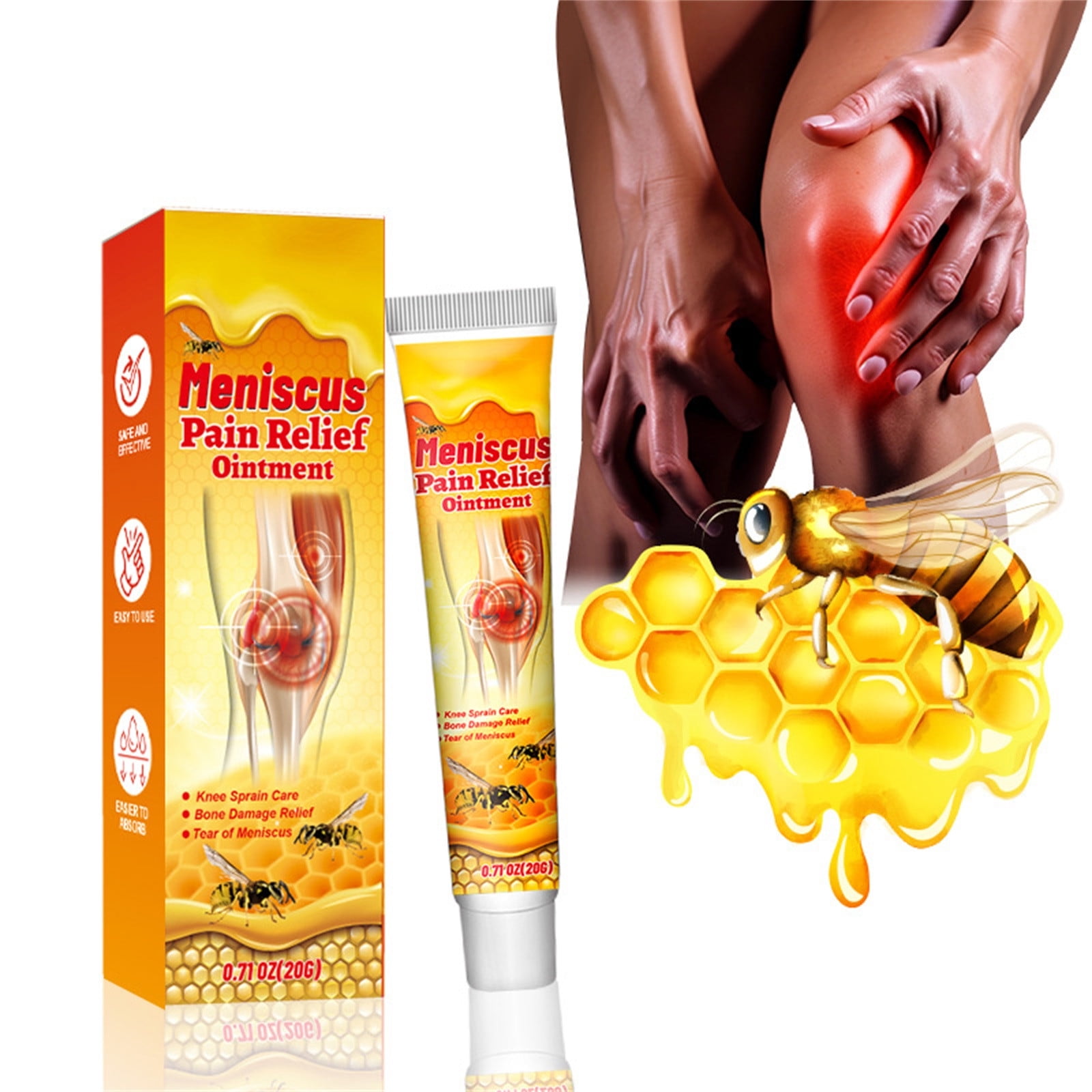 JIASONJY Joint Pain Ointment, Paste for Relief Reduce Swelling Muscle