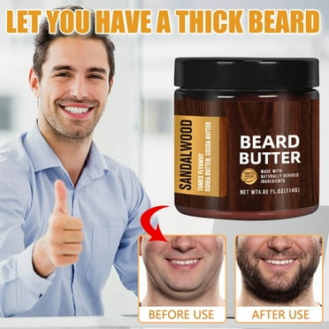 JIASONJY Men's Beard Care Cream Beard Maintenance Nutrition Beard Cream 114g