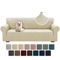 thumbnail image 1 of JIATER 1-Piece Sofa Cover Stretch Couch Cover Washable Sofa Slipcover Furniture Protector for 3 Cushion Sofa,Light Beige, 1 of 8