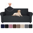 thumbnail image 1 of JIATER 1-Piece Sofa Cover Stretch Couch Cover Washable Sofa Slipcover Furniture Protector for 3 Cushion Sofa,Dark Gray, 1 of 7