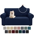 thumbnail image 1 of JIATER 1-Piece Sofa Cover Stretch Couch Cover Washable Sofa Slipcover Furniture Protector for Loveseat Sofa,Navy, 1 of 8
