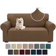 thumbnail image 1 of JIATER 1-Piece Sofa Cover Stretch Couch Cover Washable Sofa Slipcover Furniture Protector for Loveseat Sofa,Light Coffee, 1 of 8