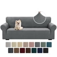 thumbnail image 1 of JIATER 1-Piece Sofa Cover Stretch Couch Cover Washable Sofa Slipcover Furniture Protector for 3 Cushion Sofa,Light Gray, 1 of 8