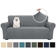 thumbnail image 1 of JIATER 1-Piece Sofa Cover Stretch Couch Cover Washable Sofa Slipcover Furniture Protector for 3 Cushion Sofa,Light Gray, 1 of 8