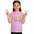 thumbnail image 1 of JIAYUE Boys Girls T-Shirts O-Neck Kids Number Print Short Sleeve Casual Comfortable Tee For Youth Basic Lovely Children Tops, 1 of 6
