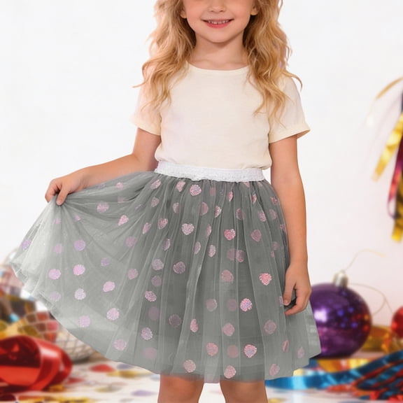 JIAYUE Carnival Girls Babies Skirts Embroidered Mid Length Elastic Waist Tutu Skirt For Babies Stylish Charming Dailywear