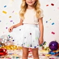 thumbnail image 1 of JIAYUE Girls Carnival Skirts Pom-Pom Mini Elastic Waist Tutu Skirt For Kids Cute Lovely Festival Celebration Playwear, 1 of 4