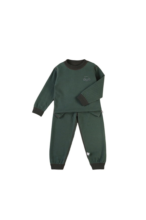 Girls Outfits Sets O-Neck Long Sleeve Thermal Underwear High Stretch Seamless Winter Warm Base Layer For Toddlers And Kids Children Classic Clothes