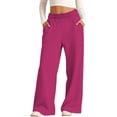 thumbnail image 1 of JIAYUE Girls Stretch Pants Soft Pockets Casual Comfortable Full Length Straight Leg Elastic Waist For Play And Everyday Wear Children Versatile Cozy Bottoms, 1 of 4