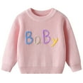 thumbnail image 1 of JIAYUE Girls Sweater Long Sleeve O-Neck Hand Embroidered Knit For Autumn Festive Birthday Base Layer Soft Comfortable Kids Pullover With Floral Design Trendy Children Tops, 1 of 8