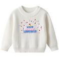 thumbnail image 1 of JIAYUE Girls Sweater Long Sleeve O-Neck Winter Knit Hand Embroidered Floral Design Soft Yarn Pullover For Baby Toddler Birthday Party Outfit Casual Warm Cozy Trendy Children Tops, 1 of 9