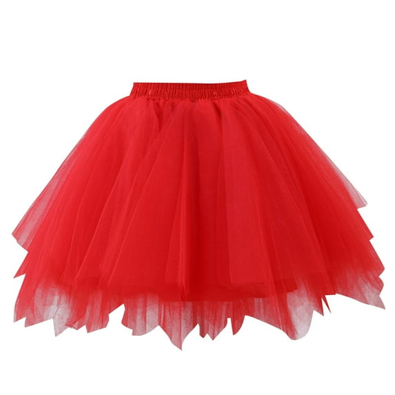 JIAYUE Girls Trendy Skirt Above Knee Fashionable Kids Rainbow Tutu Layered Colorful Carnival Party Ball Gown Trendy Children Skirts