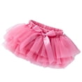 thumbnail image 1 of JIAYUE Girls Summer Mini Skirts Solid Color Casual With Bowtie Mesh Tutu Baby Elastic Waist For Children 0-24 Months Festival Party Comfort Stylish Skirt, 1 of 6