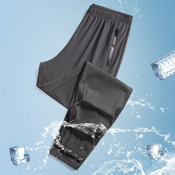 JIAYUE Kids Solid Color Pants Lightweight Zipper Pockets For Children Breathable Sports Outdoor Comfortable Trousers