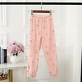 thumbnail image 1 of JIAYUE Pants For Boys Girls Cherries Snug Warmth Straight-Leg Joggers Mid Waisted For Kids Cool Weather Trousers, 1 of 3
