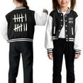 thumbnail image 1 of JIAYUE Spring Fall Jackets For Boys Girls Printed Long Sleeve Collared Button Style Lightweight Sport For Children Casual Sportswear, 1 of 3