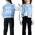 thumbnail image 1 of JIAYUE Spring Fall Printed Jackets For Boys Girls Long Sleeve Collared Button Style Lightweight Sport For Children Casual Sportswear, 1 of 3